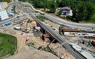 Kolejny etap budowy Rail Baltica w Ełku. Są zmiany w organizacji ruchu
